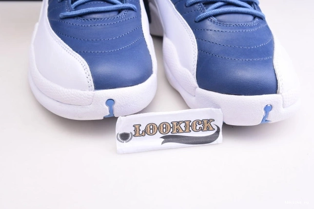Cheap TB Retro 12 Jordan 130690-404 Air Blue Stone 0801